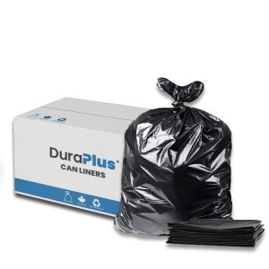 DuraPlus Can Liners 42" x 48" Black Strong