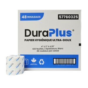 DuraPlus Ultra-Soft Toilet Paper 2ply