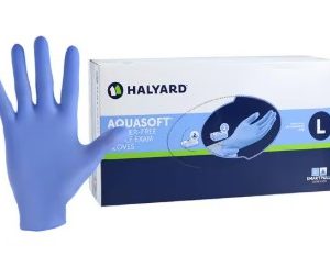 Halyard AquaSoft Powder-Free Nitrile Exam Gloves
