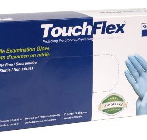 TouchFlex Nitrile Examination Gloves - 5mil Blue